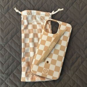 Loopy Case Sand Dollar Checkered Phone Case for iPhone 13 Pro Max